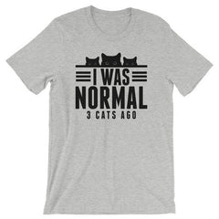 I Was Normal 3 Cats T-shirt