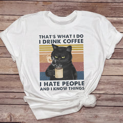 Cats & Coffee T-shirt