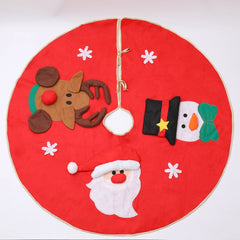 Christmas tree skirt Christmas tree decorations Christmas gifts Christmas scene matching