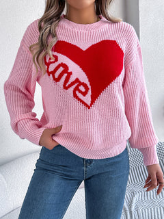 Love Pullover Sweater