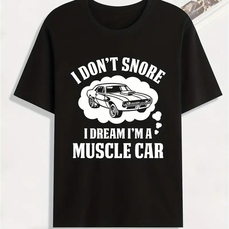 Muscle Car Snoring T-shirt