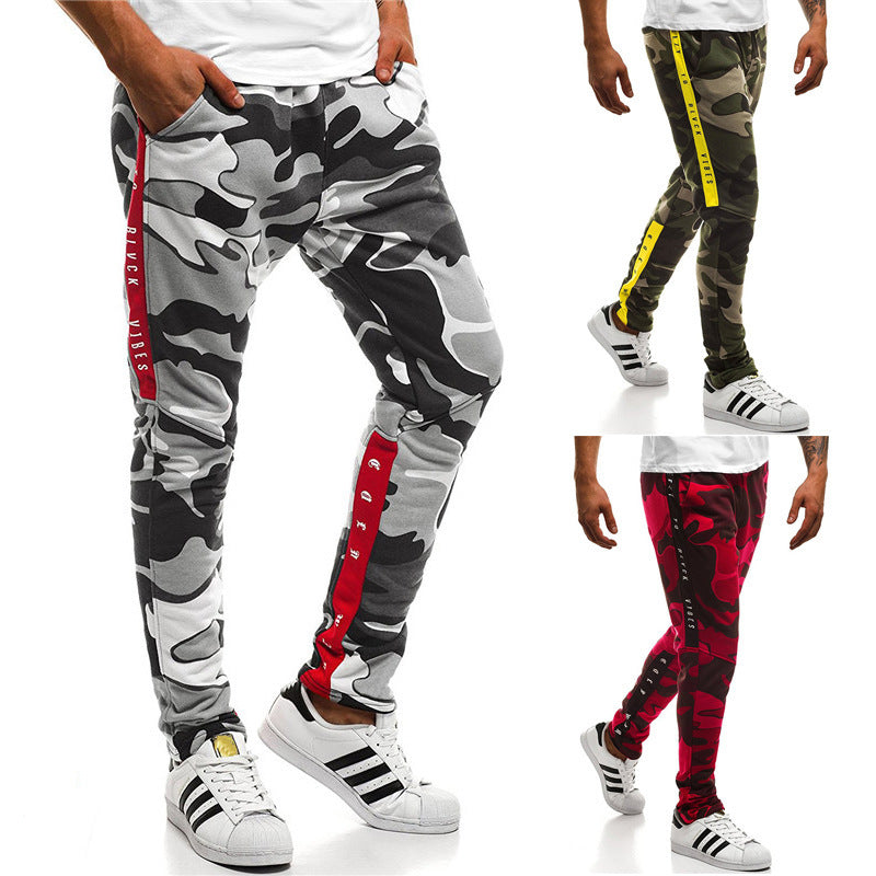 Straight Feet Camo Trousers