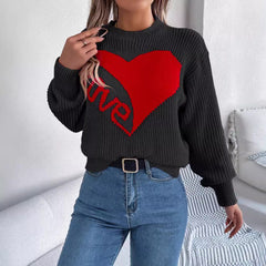 Love Pullover Sweater