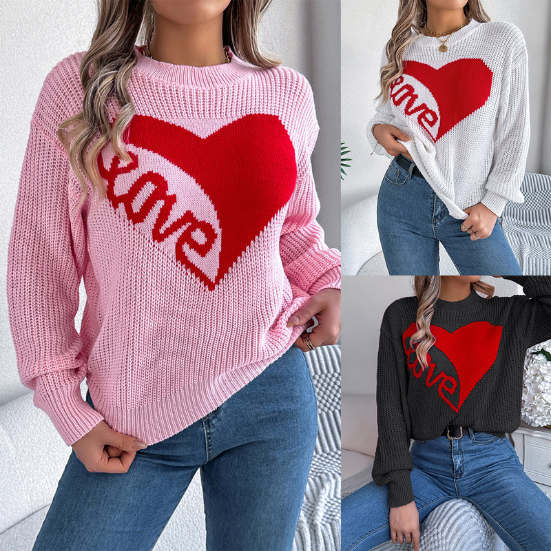 Love Pullover Sweater