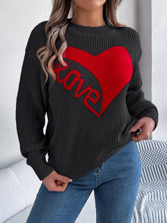 Love Pullover Sweater