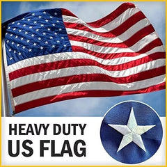 American Flag 3x5' Heavy Duty Grommets