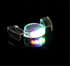 Halloween Trick or Treat Funny LED Light Up Flashing Mouth Piece Glow Teeth For Party Denture Rave Event Decoration Kids Gift 2