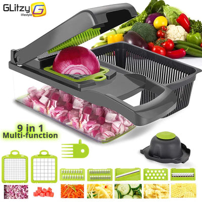 14/16 in 1 Multifunctional Veggie Chopper