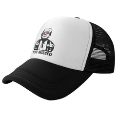 YOU MISSED TRUMP Mesh Trucker Hat