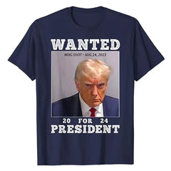 Wanted Donald Trump for President 2024 T-shirt