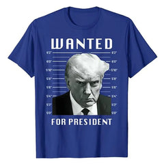 Wanted Donald Trump for President 2024 T-shirt