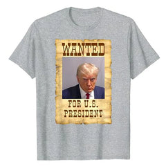 Wanted Donald Trump for President 2024 T-shirt