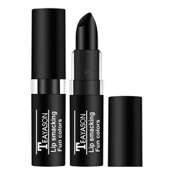 Hot Sale Waterproof Velvet Matte Black White Lipstick Lasting Pigment Green Purple Lipstick Christmas Halloween Party Lip Makeup