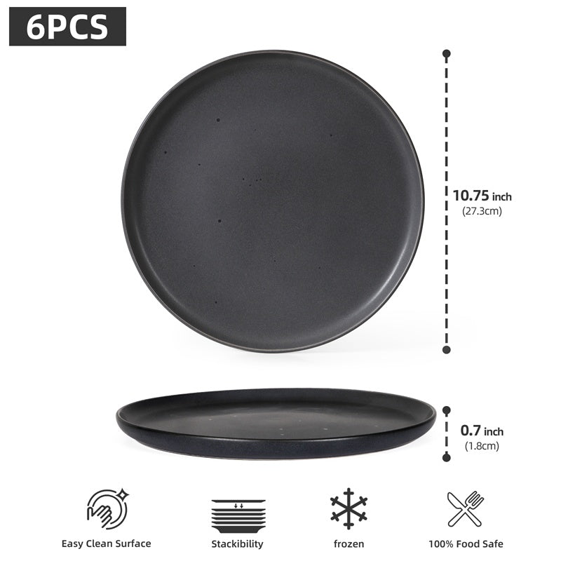 Set of 6 Steak Plates