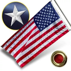 American Flag 3x5' Heavy Duty Grommets