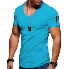 Men's Short Sleeve Cotton Casual T-shirt